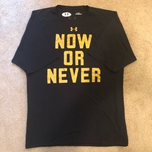 “Now or Never” - Men’s XL Tee - Under Armour
